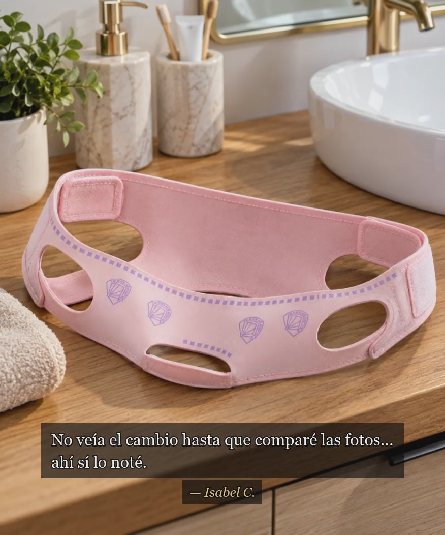 Banda de papada Glowvest — testimonio Isabel C.