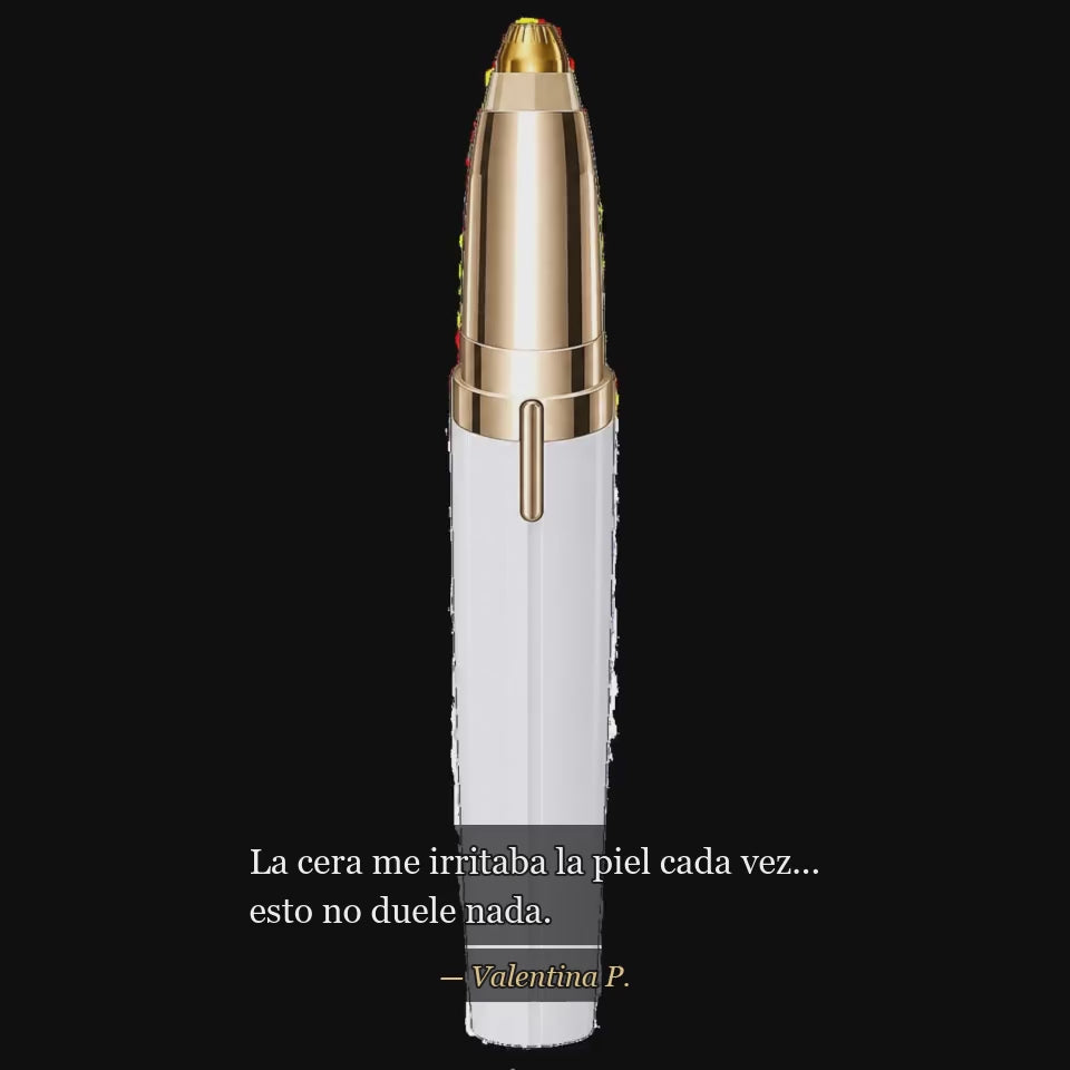 Depilador facial Glowvest — testimonio Valentina P.